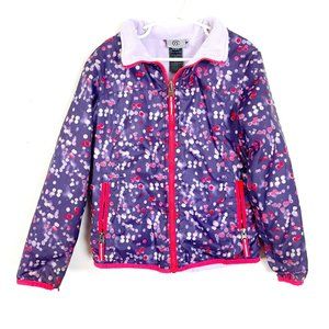 Champion Girls Purple Outdoor Long Sleeve Full Zip with Pockets Size 6-6X